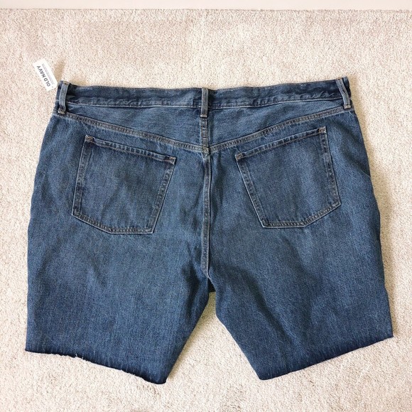Old Navy High Waisted Shorts Slouchy Button-Fly Cut-Off Jean Shorts Size 26 NWTs - Picture 4 of 10